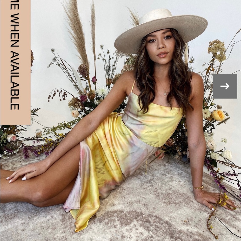 Starlow - Color My World Midi Dress - Tie dyed